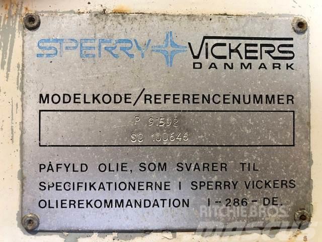  Sperry Vickers Danmark P91592 Powerpack Dieselgeneratorer