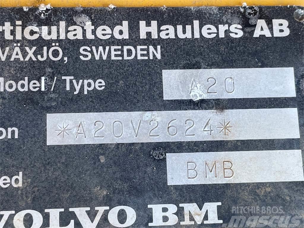 Volvo A20 dumper 6 x 6 - til ophug Dumpere