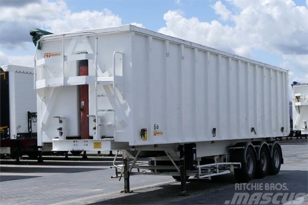 Benalu GEN TRAIL / TIPPER - 55 M3 / WHOLE ALUMINIUM / 5 7 Semi-trailer med tip