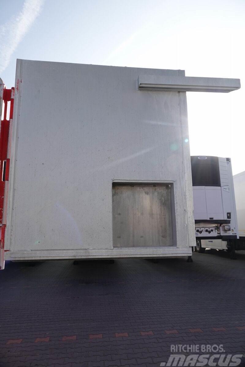 Benalu WYWROTKA 25m3 / ALUMINIOWA / WAGA: 4900 KG / Semi-trailer med tip