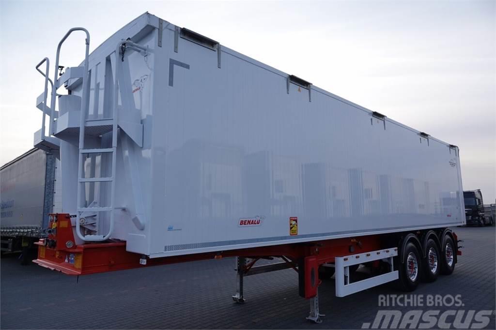 Benalu WYWROTKA 62 m3 / WAGA : 5900 KG / 2021 ROK  Semi-trailer med tip
