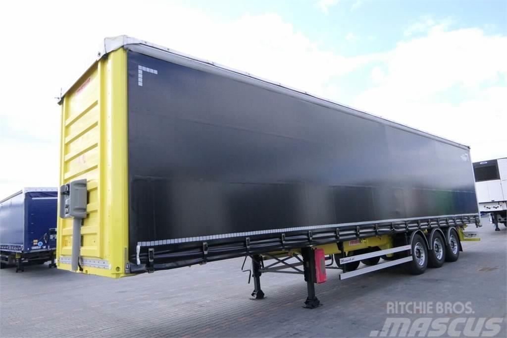 Fruehauf CURTAINSIDER / STANDARD / SAF / STRONG FLOOR / Semi-trailer med Gardinsider
