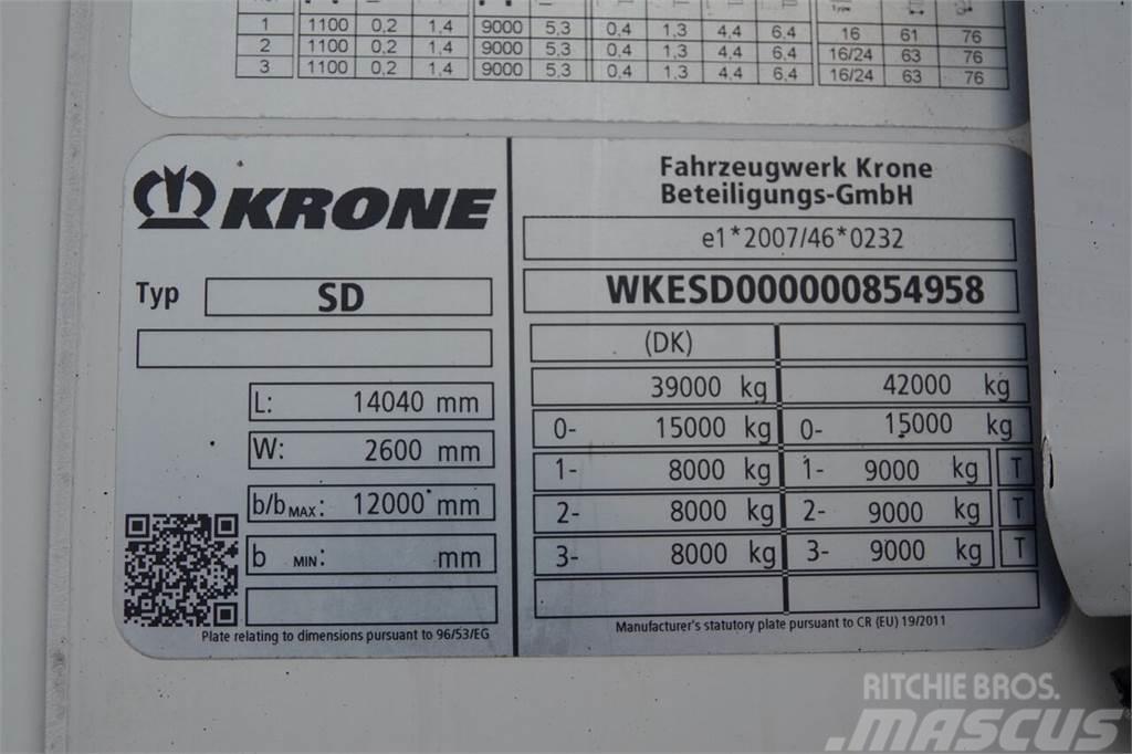 Krone CHLODNIA / THERMO KING SLX 400 / DOPPELSTOCK / PAL Semi-trailer med Kølefunktion