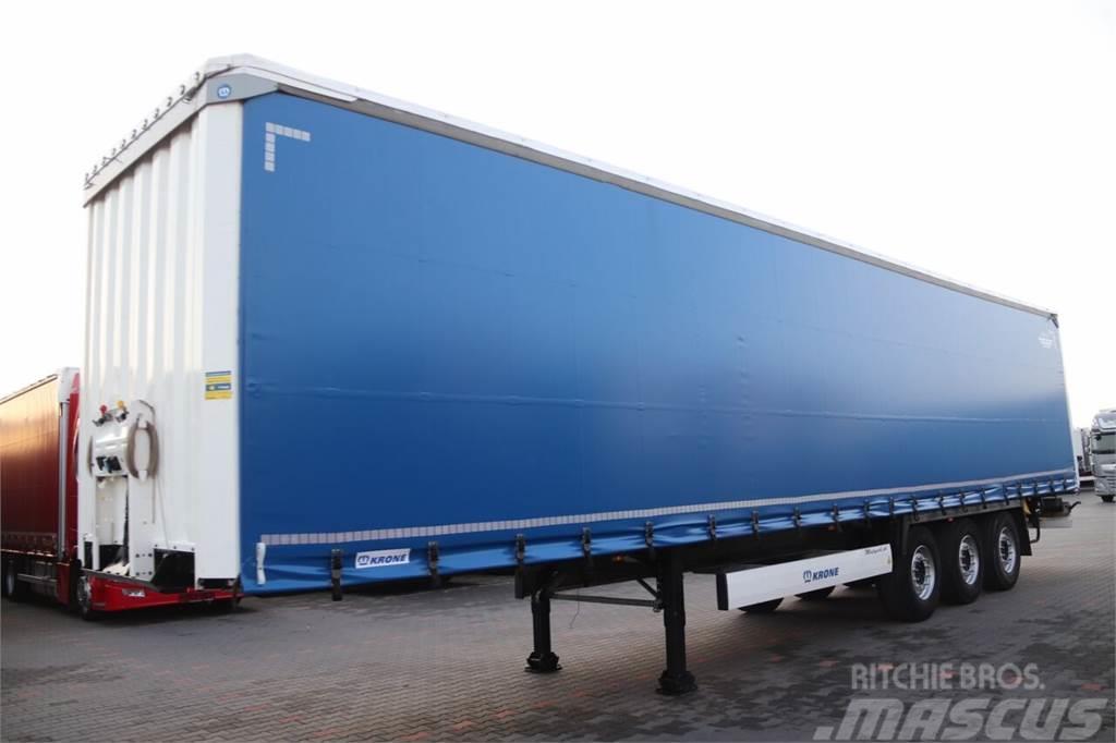 Krone CURTAINSIDER / STANDARD / LIFTED ROOF / LIFTED AXL Semi-trailer med Gardinsider