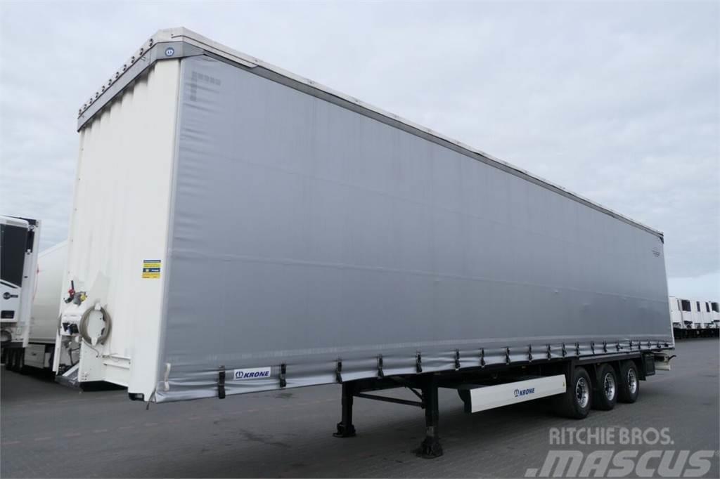 Krone FIRANKA MEGA / WAGA: 5800 KG / Z NIEMIEC / DACH PO Semi-trailer med Gardinsider