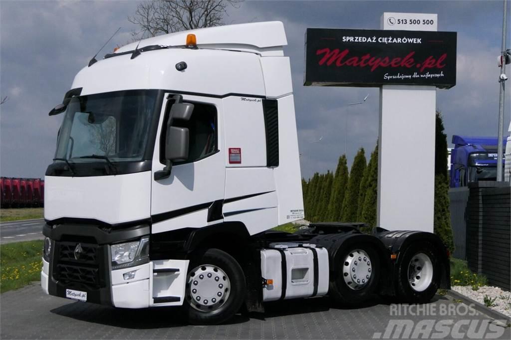 Renault T 460 / 6X2 / PUSHER / LIFTED AXLE / EURO 6 / Trækkere
