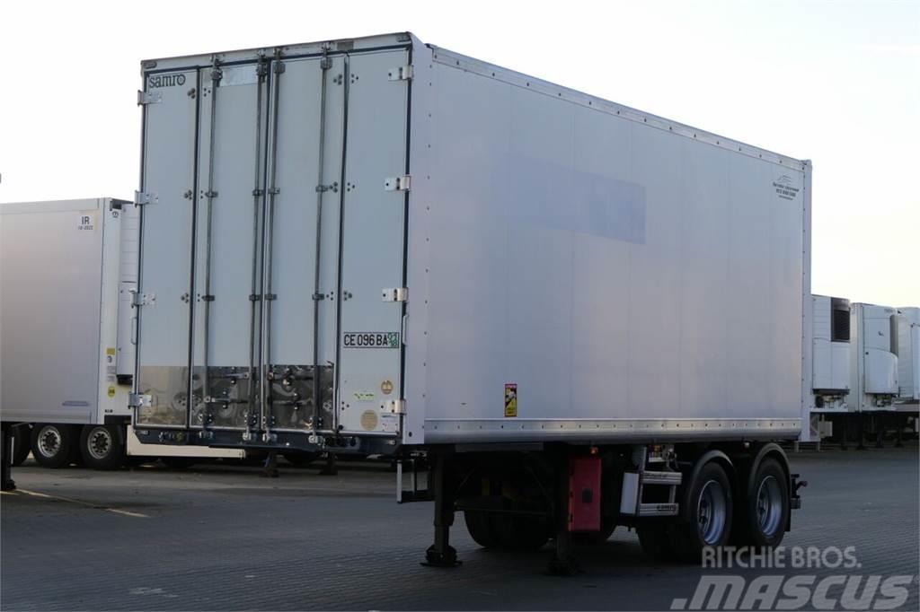Samro BOX - 7,3 M / STRONG FLOOR / KOFFER / VEHICULAR / Semi-trailer med fast kasse