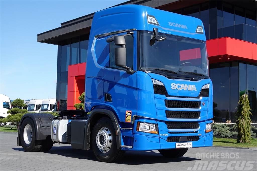 Scania R 450 / RETARDER / I-PARK COOL / KIPPER HYDRAULIC  Trækkere