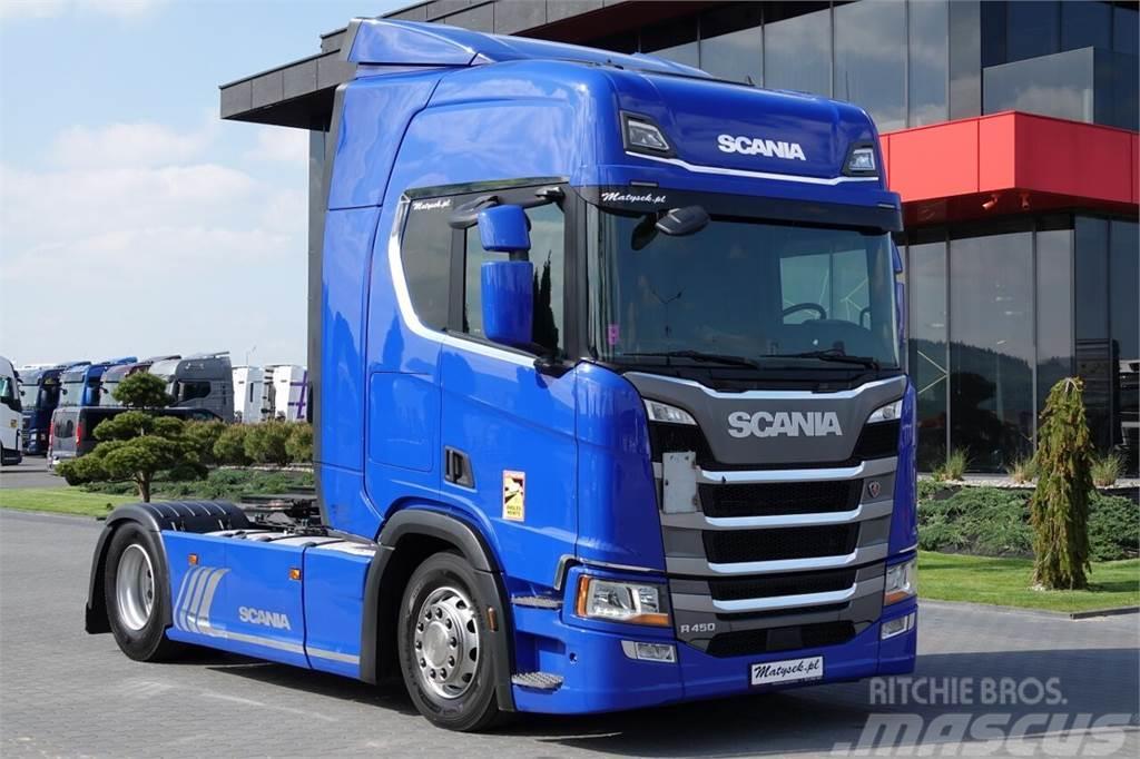 Scania R 450 / RETARDER / 2018 YEAR / LED / EURO 6 / Trækkere