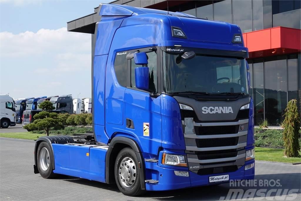 Scania R 450 / RETARDER / 2018 ROK / Trækkere