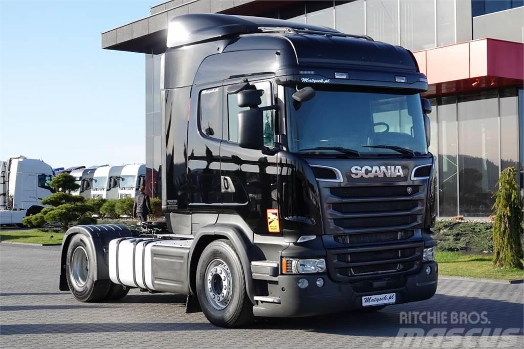 Scania R 580 / V8 / RETARDER / HIGHLINE / NAVI / SPROWADZ Trækkere
