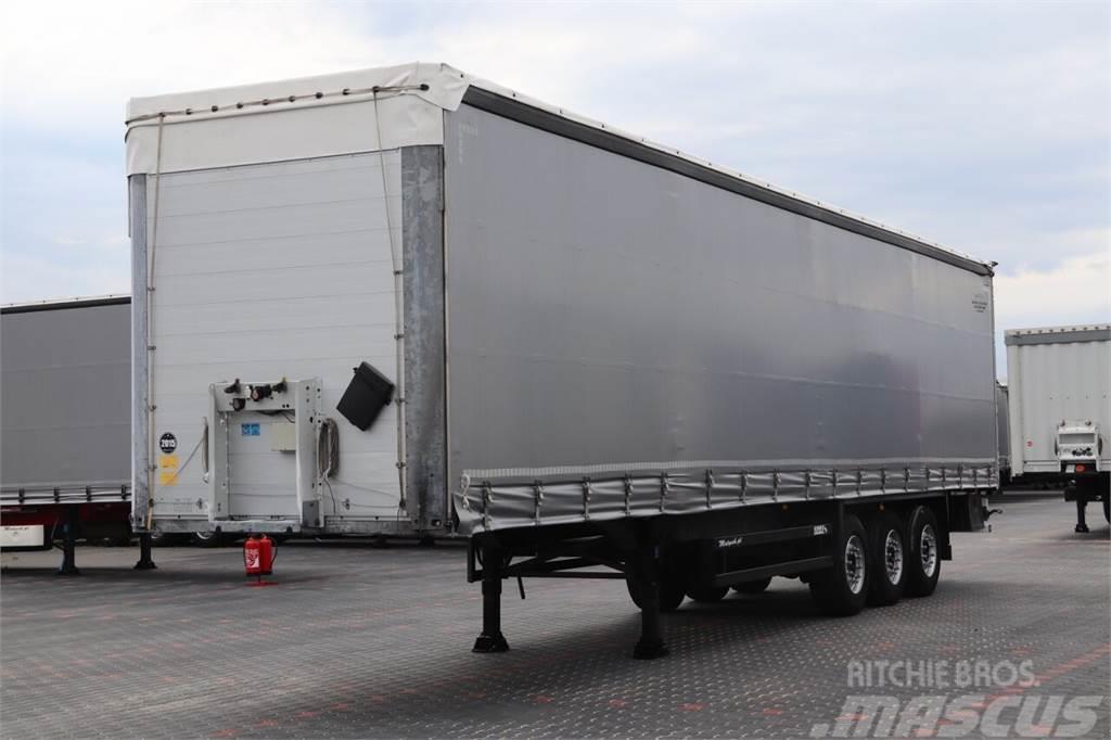 Schmitz Cargobull CURTAINSIDER / STANDARD / LIFTED AXLE / XL CODE / Semi-trailer med Gardinsider