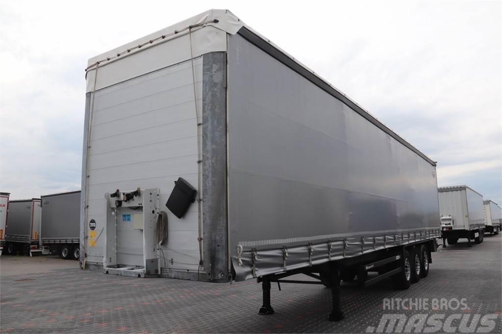 Schmitz Cargobull CURTAINSIDER / STANDARD / LIFTED AXLE / XL CODE / Semi-trailer med Gardinsider
