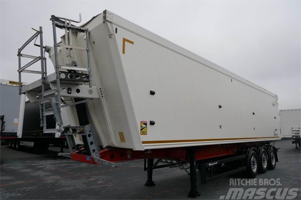 Schmitz Cargobull WYWROTKA 58 M3 / MULDA ALUMINIOWA / KLAPO-DRZWI /  Semi-trailer med tip