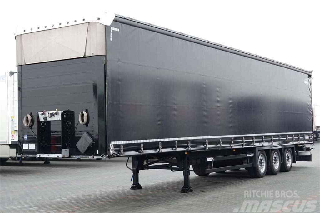 Schmitz Cargobull SCHMITZ FIRANKA VARIOS / PODNOSZONY DACH / STANDAR Semi-trailer med Gardinsider