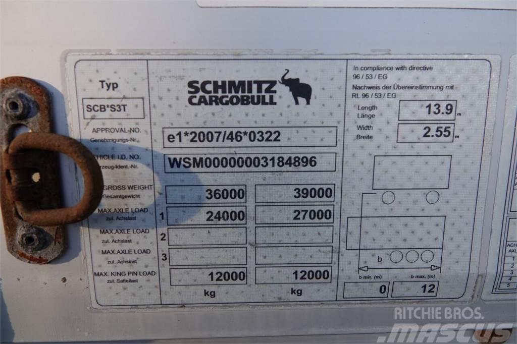 Schmitz FIRANKA / MEGA / PODNOSZONY DACH  HYDRAULICZNIE /  Semi-trailer med Gardinsider