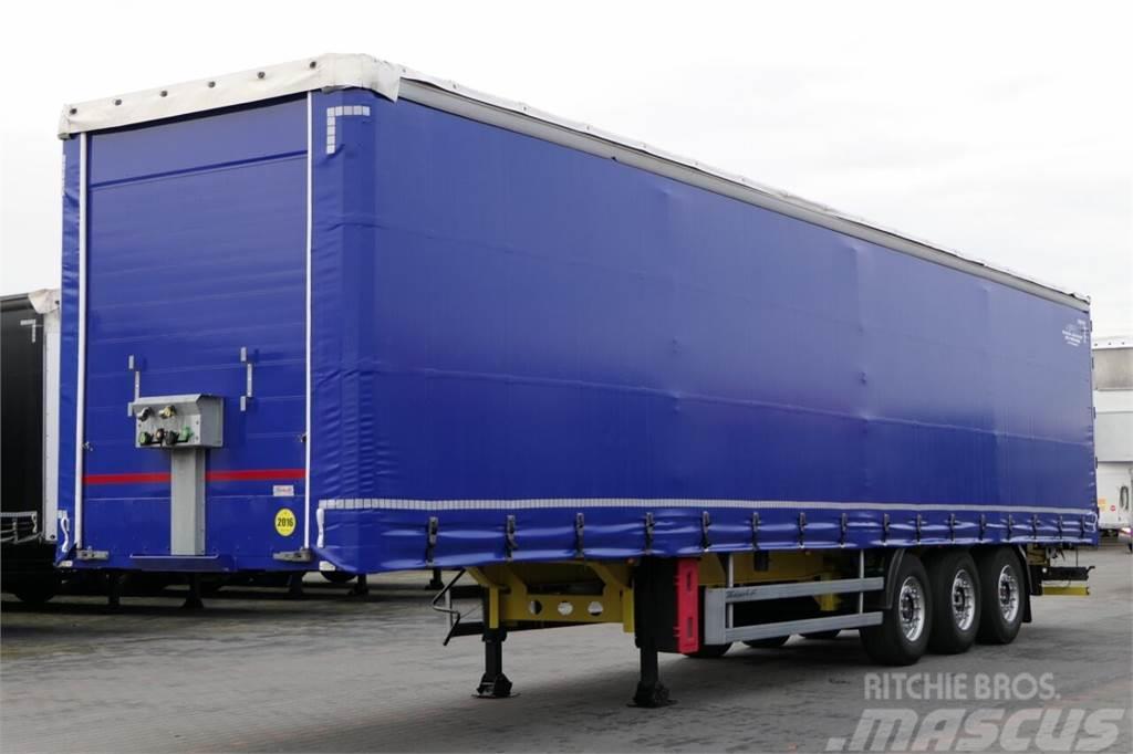 Trouillet CURTAINSIDER / STANDARD / STRONG FLOOR / SAF / 201 Semi-trailer med Gardinsider