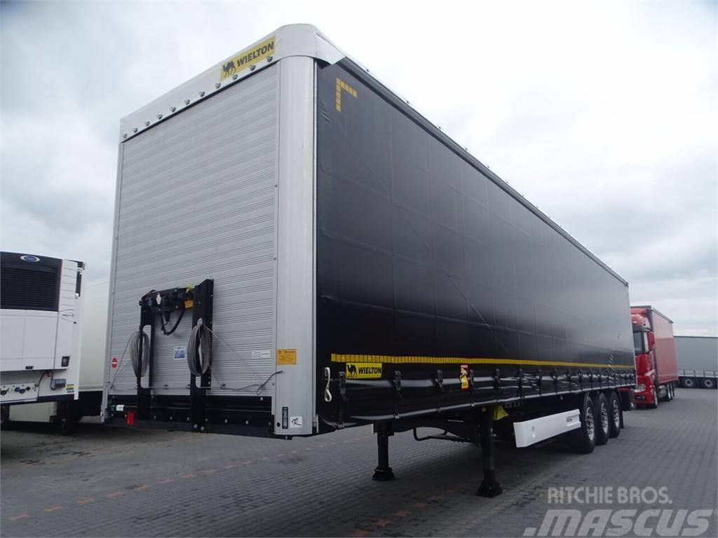 Wielton CURTAINSIDER / STANDARD / LIFTED AXLE / XL CODE /  Semi-trailer med Gardinsider