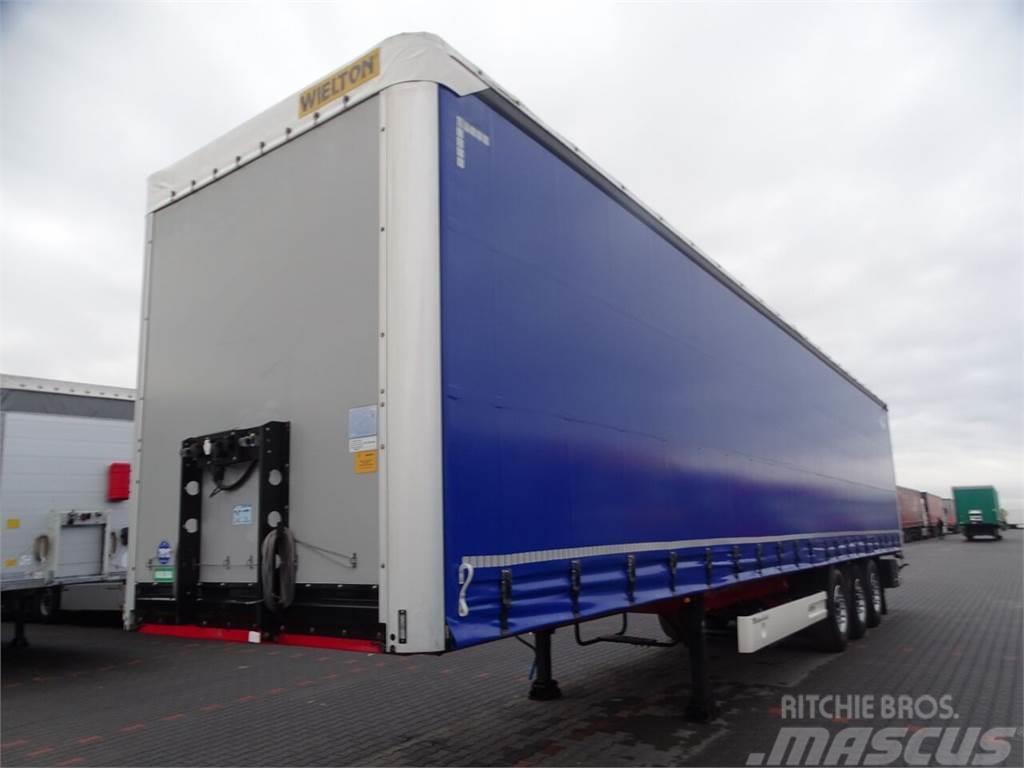 Wielton CURTAINSIDER / STANDARD / COILMULD - 9 M / 6700 KG Semi-trailer med Gardinsider