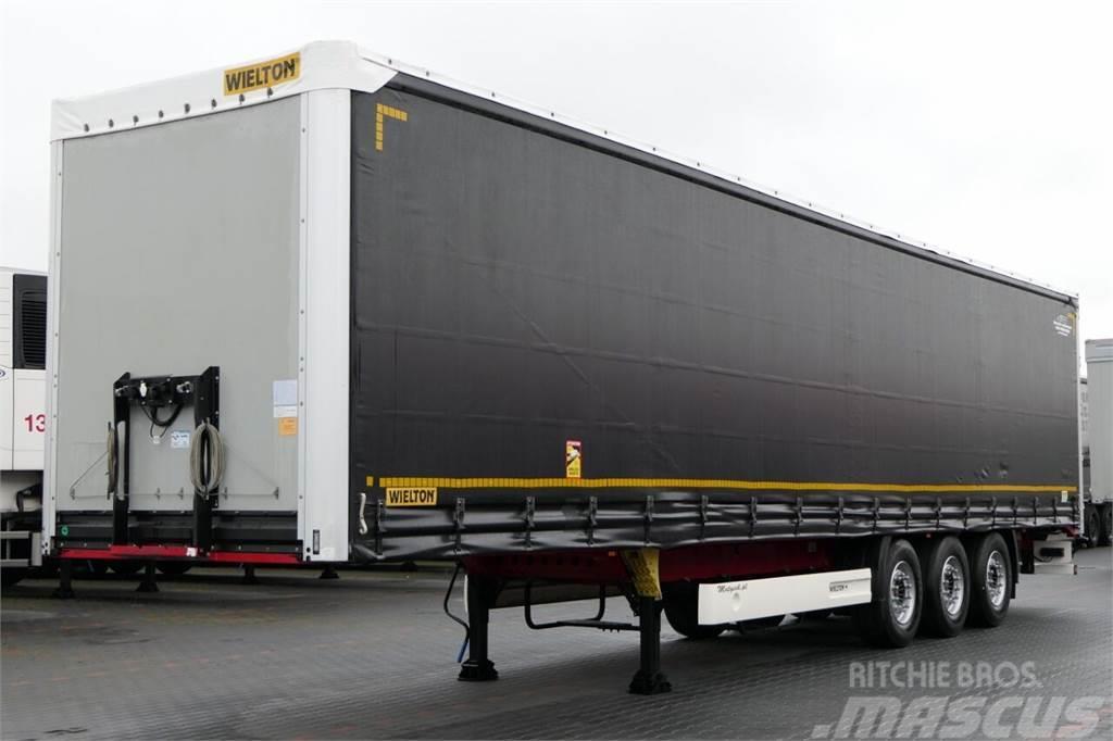 Wielton CURTAINSIDER / STADNARD / COILMULD - 9 M / LFITED  Semi-trailer med Gardinsider
