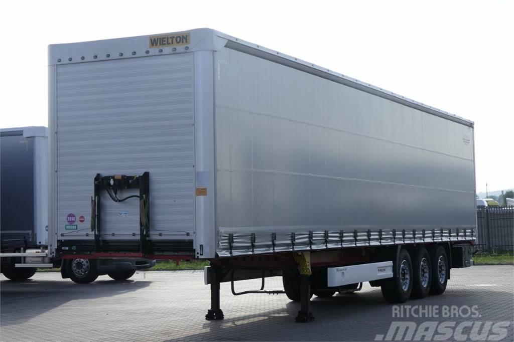 Wielton CURTAINSIDER / STANDARD / COILMULD- 9 M / LIFTED  Semi-trailer med Gardinsider