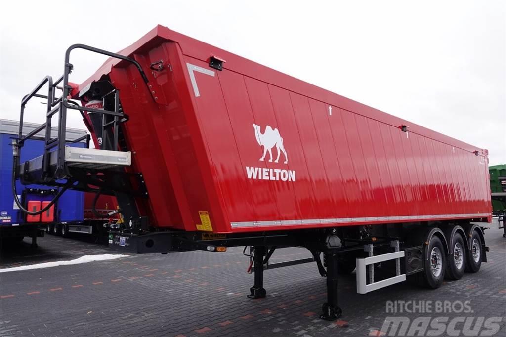 Wielton NOWA 2024 R / WYWROTKA 43 M3 / MULDA ALUMINIOWA /  Semi-trailer med tip