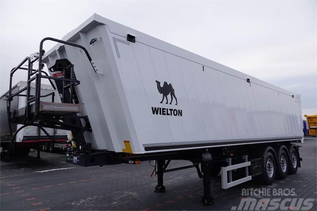 Wielton NOWA 2024 R / WYWROTKA 47 M3 /  MULDA ALUMINIOWA / Semi-trailer med tip