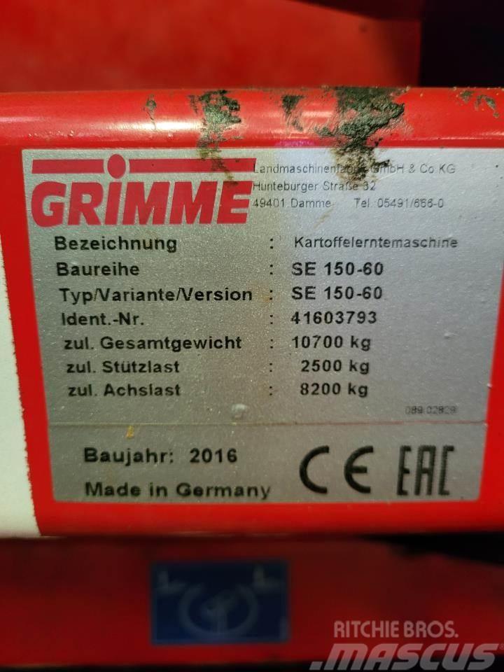Grimme SE 170-60 XL Kartoffeloptagere