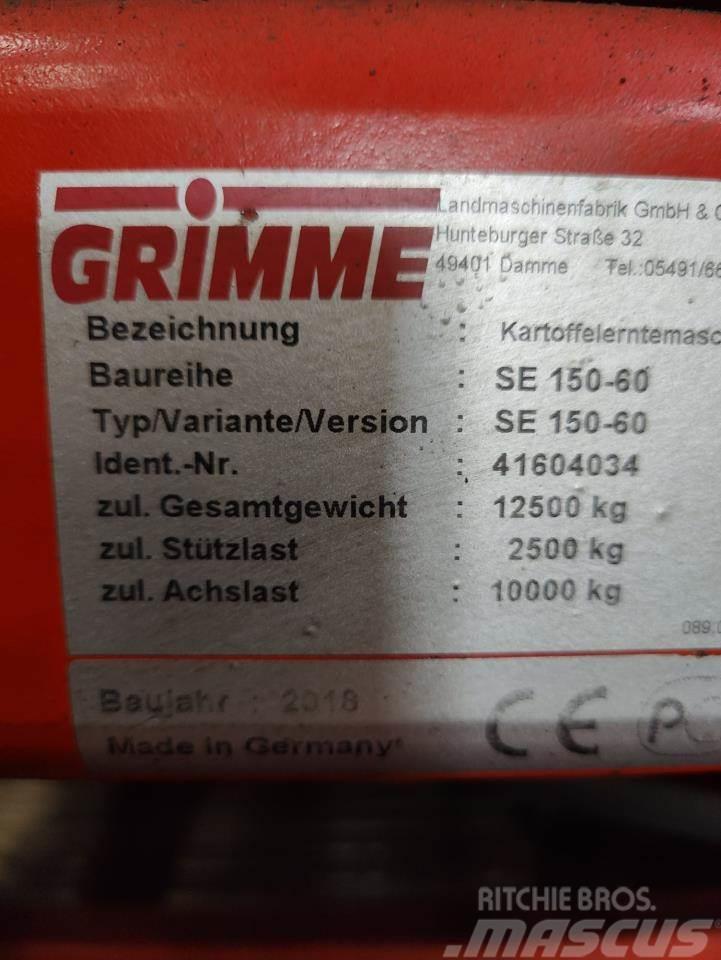 Grimme SE150-60UB-XXL Kartoffeloptagere