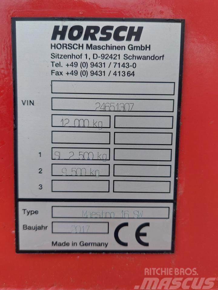 Horsch Maestro 16.75 SW Enkornssåmaskiner