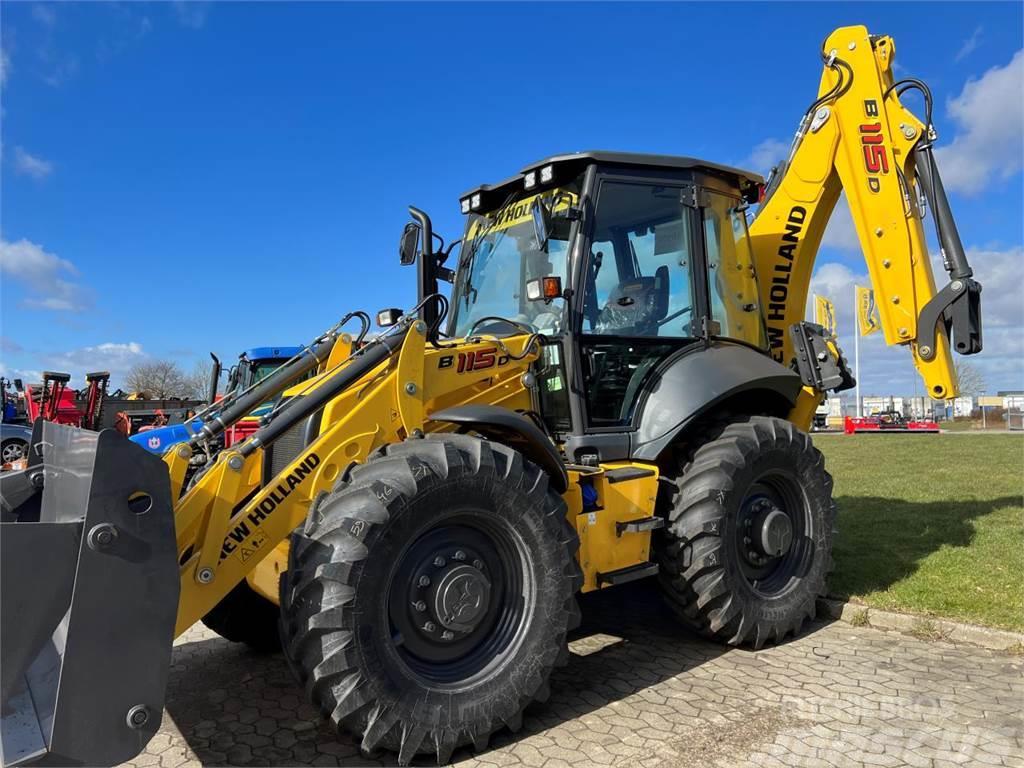 New Holland B115D TC CP 4WD Rendegravere