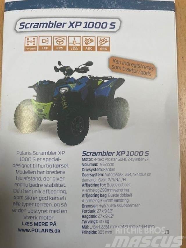 Polaris SCRABMBLER XP 1000 ATV'er