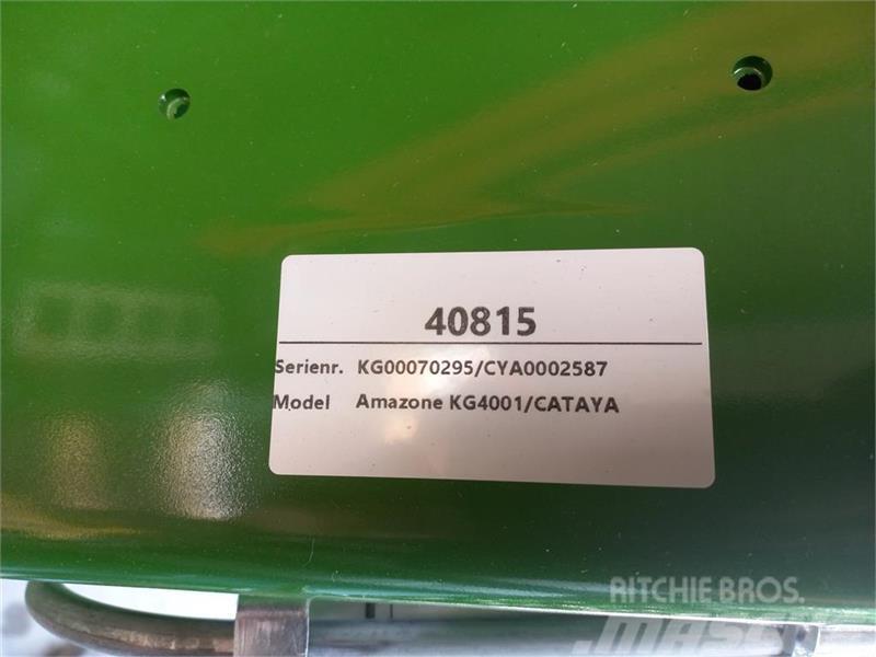 Amazone KG4001Super/Cataya4000Super M. Matrix-valse Kombi-såmaskiner