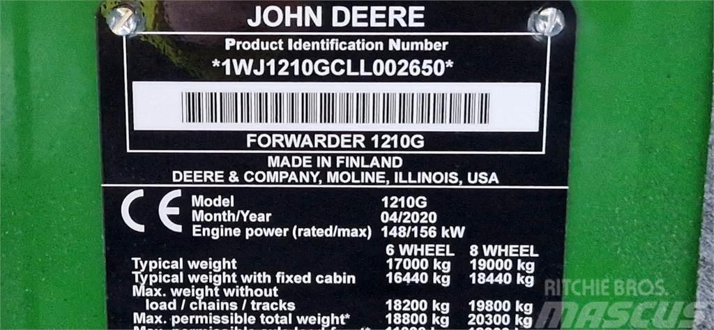 John Deere 1210G Udkørselsmaskiner