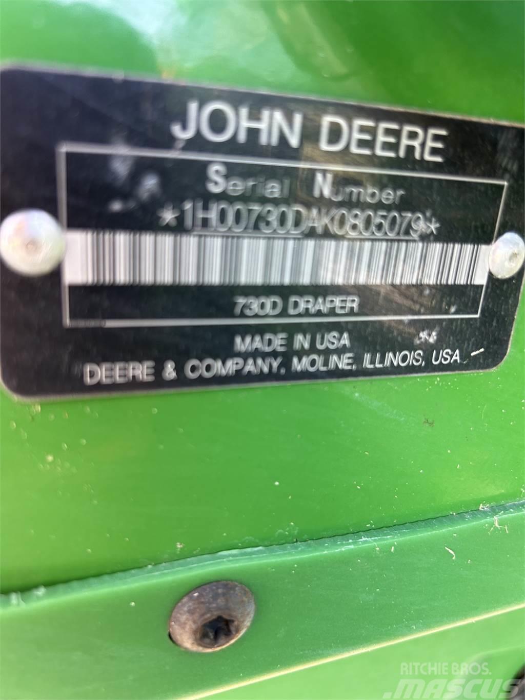 John Deere 730D Tilbehør til mejetærskere