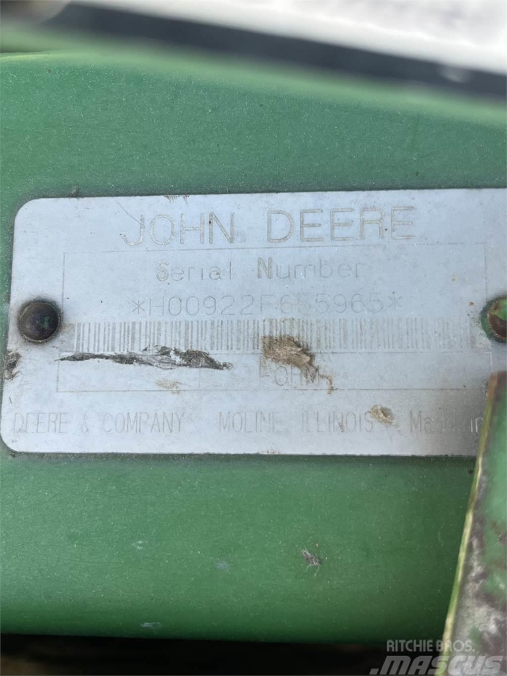 John Deere 922 Tilbehør til mejetærskere