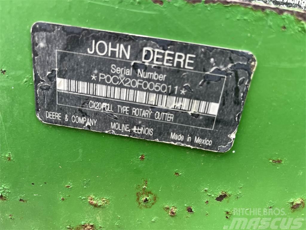 John Deere CX20 Balleskærere og -stablere