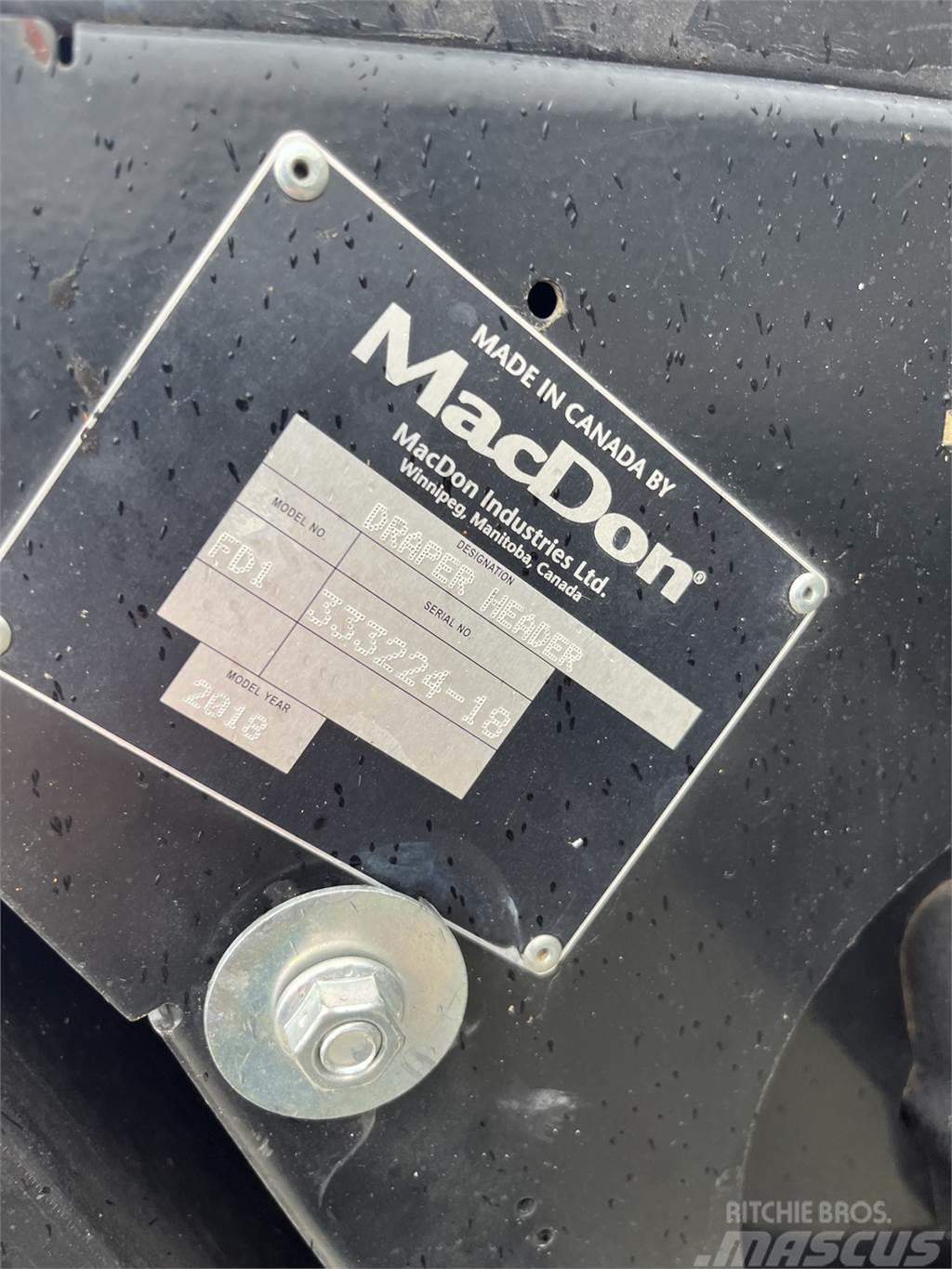 MacDon FD135 Tilbehør til mejetærskere