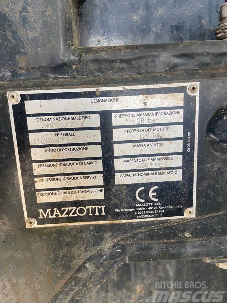  Mazzotti MAF 4080HP Trailersprøjter