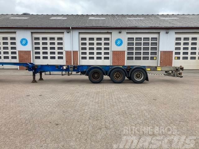 Schmitz Container Semi-trailer med chassis