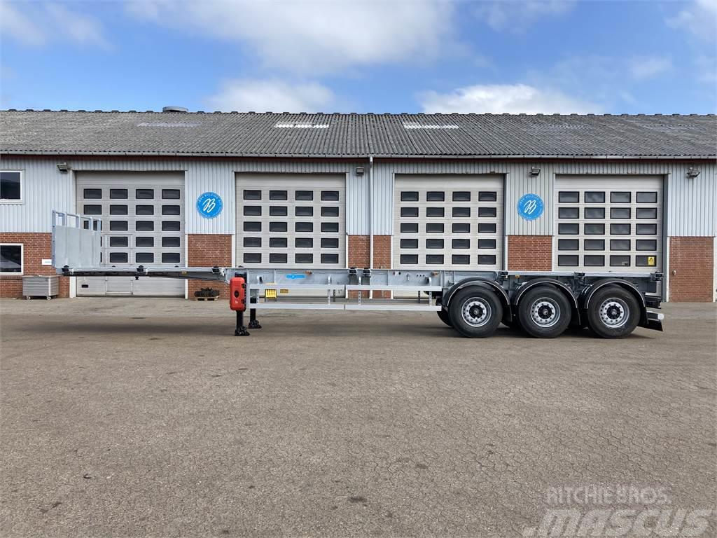  Seyit Usta 20-40 fods containerchassis Semi-trailer med chassis