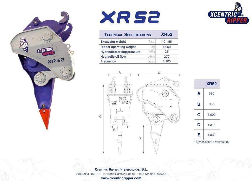 Xcentric XR52 Andet - entreprenør