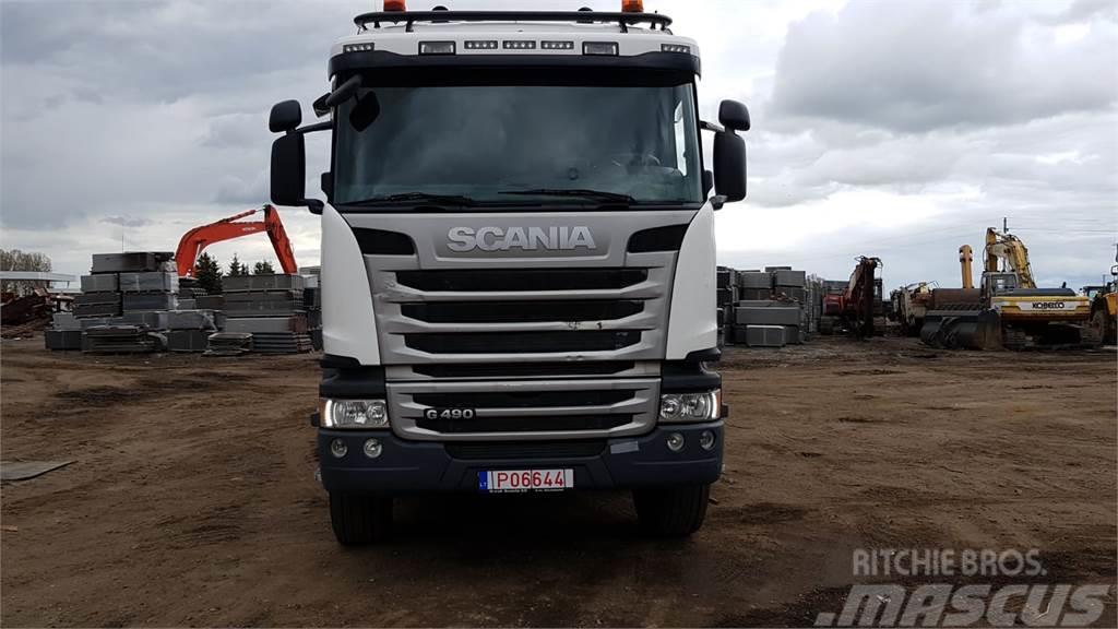 Scania G 490 Lastbiler med tip