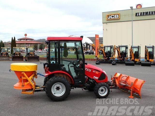 TYM T273 HST mit Winterausrüstung Kompakte traktorer