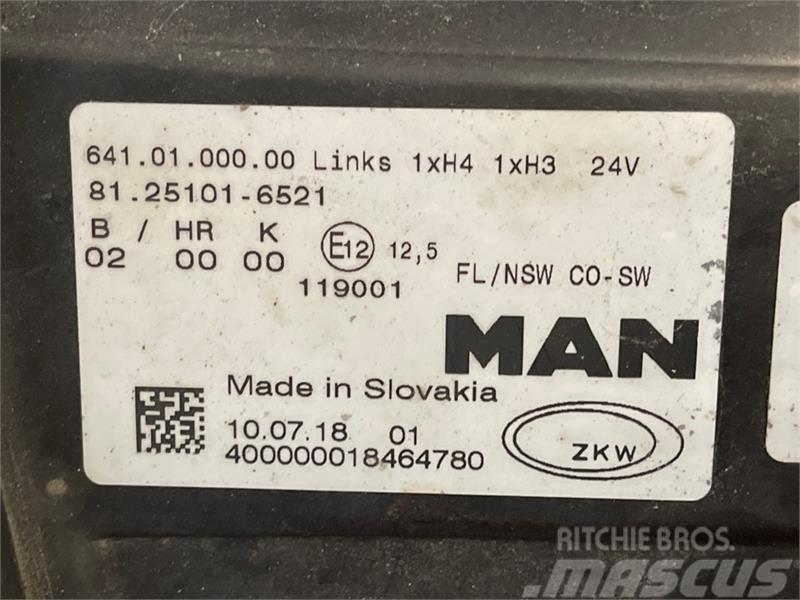 MAN MAN FOG LAMP 81.25101-6521 Andre komponenter