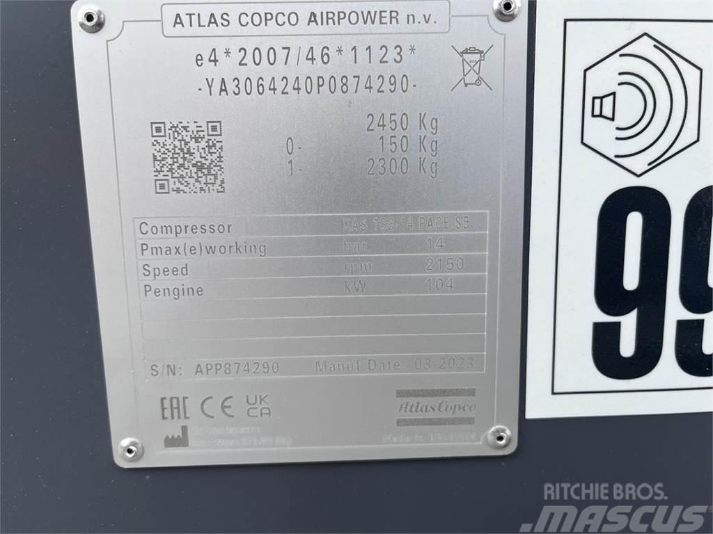 Atlas Copco XAS 188-14 Pace Kompressorer