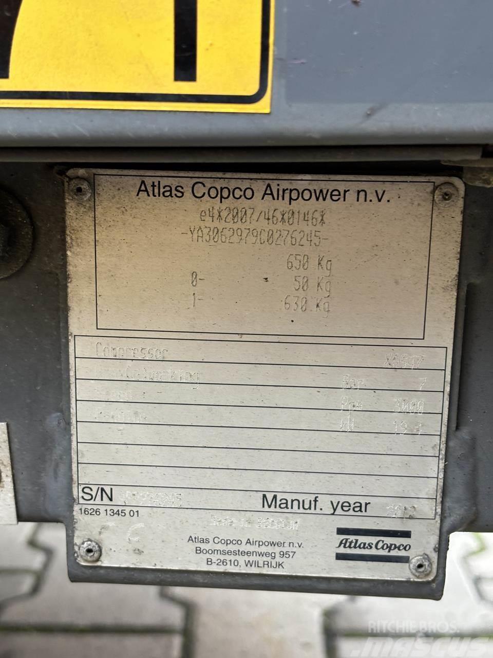 Atlas Copco XAS 47 Kompressorer