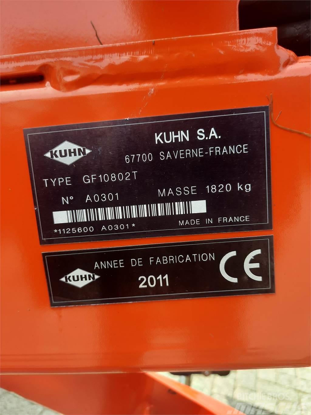 Kuhn GF10802T schudder Andre landbrugsmaskiner