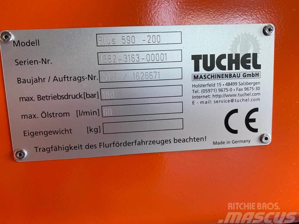 Tuchel Plus 590/200 Veegmachine Fejemaskiner