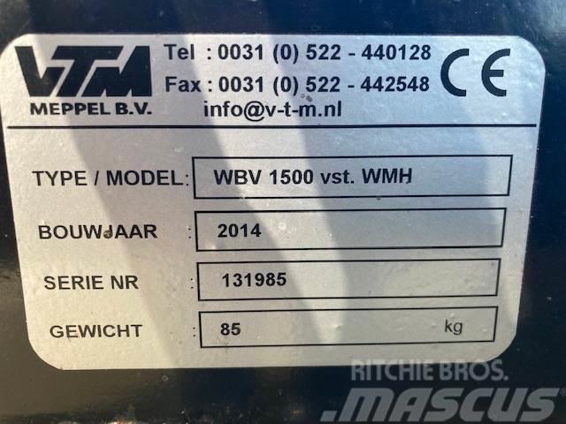 VTM WBV 1500 VST. WMH Balendrager Andre landbrugsmaskiner
